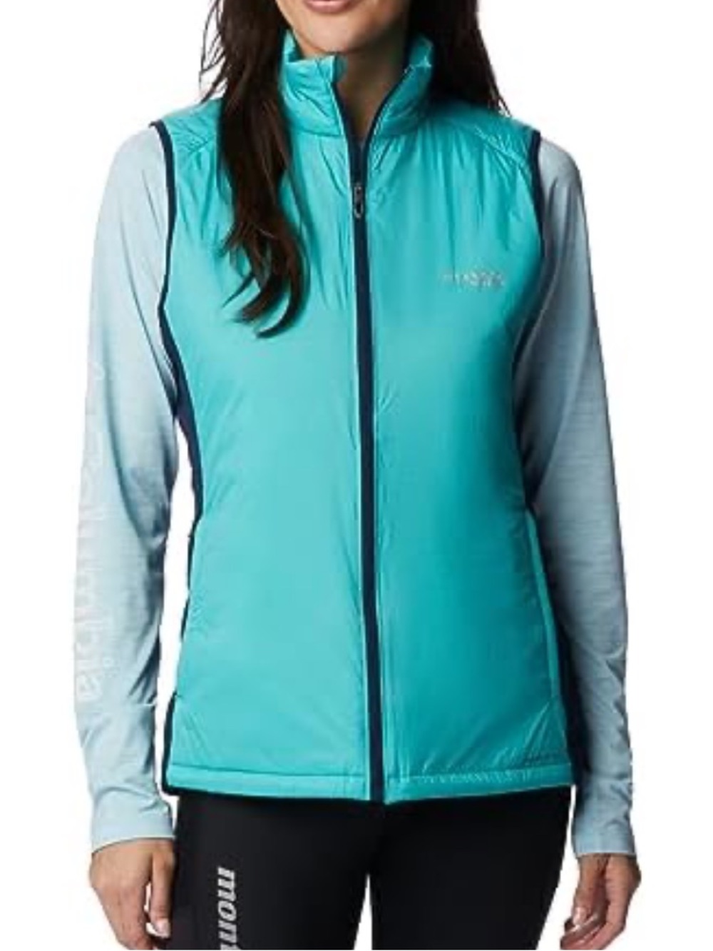 Columbia Omni-Wick Turquoise Outdoor Vest- NWOT